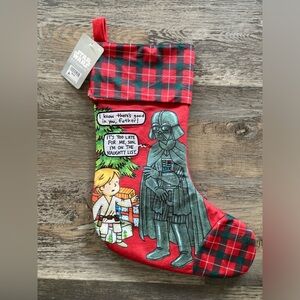 Disney Parks Star Wars Darth Vader Holiday Christmas Stocking